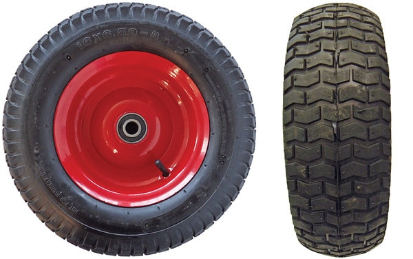 Poly Tipper Trailer Spare - Big Wheel 16x6.50-8, 110mm ...